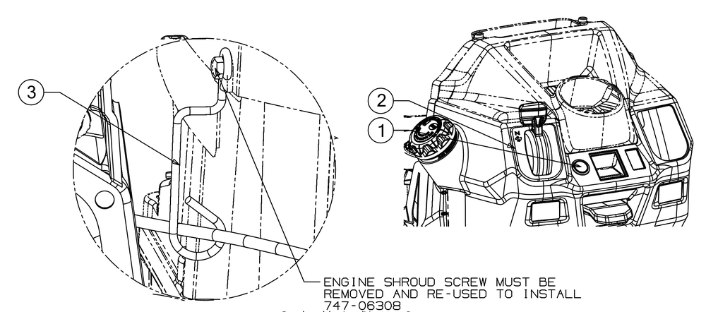 Cable Accessories Diagram and Parts List for (13AQA2CA009)(2017) Cub Cadet Lawn Tractor